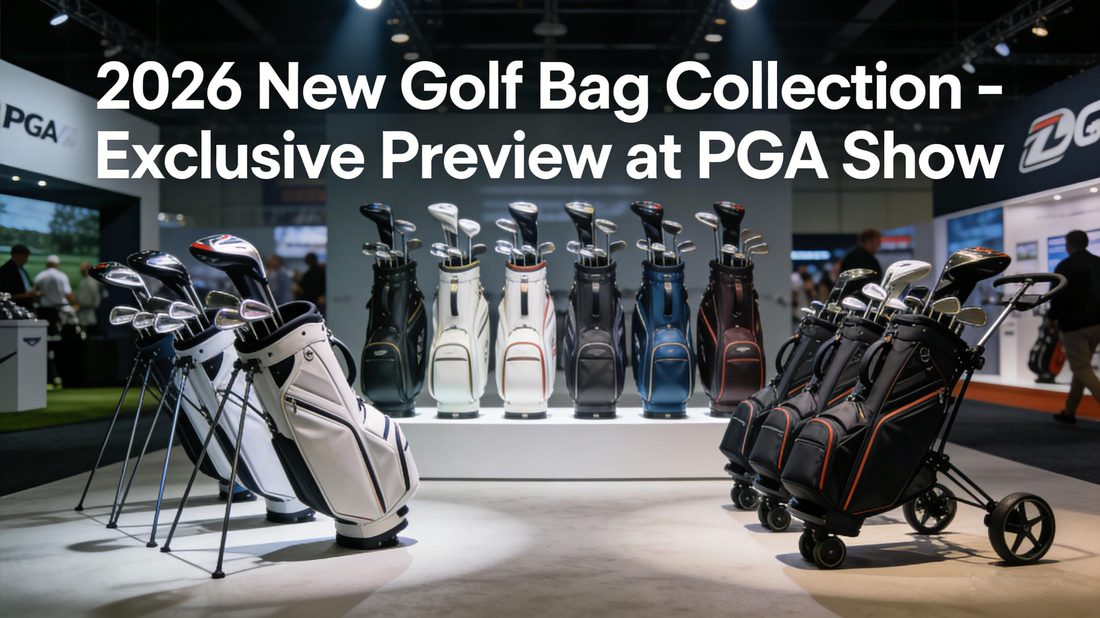 Exclusive Preview: Our 2026 Golf Bag Series Debuting at the PGA Show