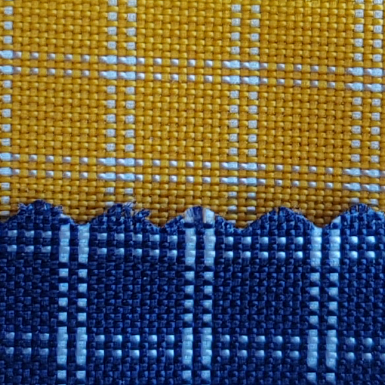 Nylon Double-Line Grid Fabric